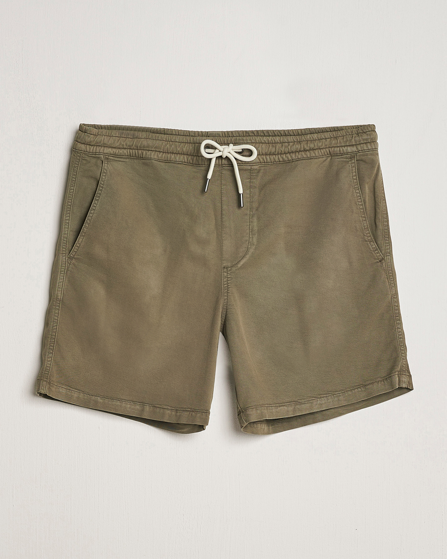 Men | Shorts | NN07 | Gregor Tencel Drawstring Shorts Clay