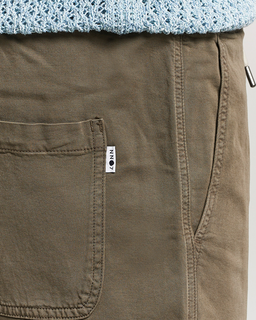 Men | Shorts | NN07 | Gregor Tencel Drawstring Shorts Clay