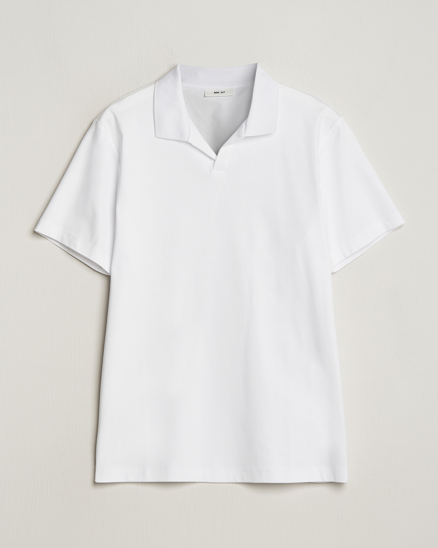 Men | Polo Shirts | NN07 | Paul Polo White
