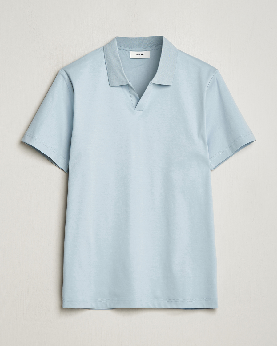 Men | Polo Shirts | NN07 | Paul Polo Ashley Blue