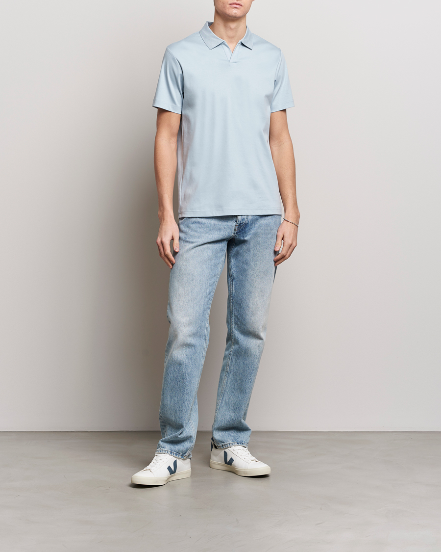Men | Polo Shirts | NN07 | Paul Polo Ashley Blue