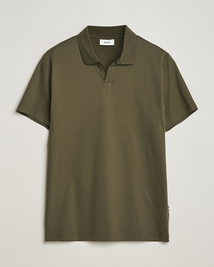 Men | Polo Shirts | NN07 | Paul Polo Capers Green