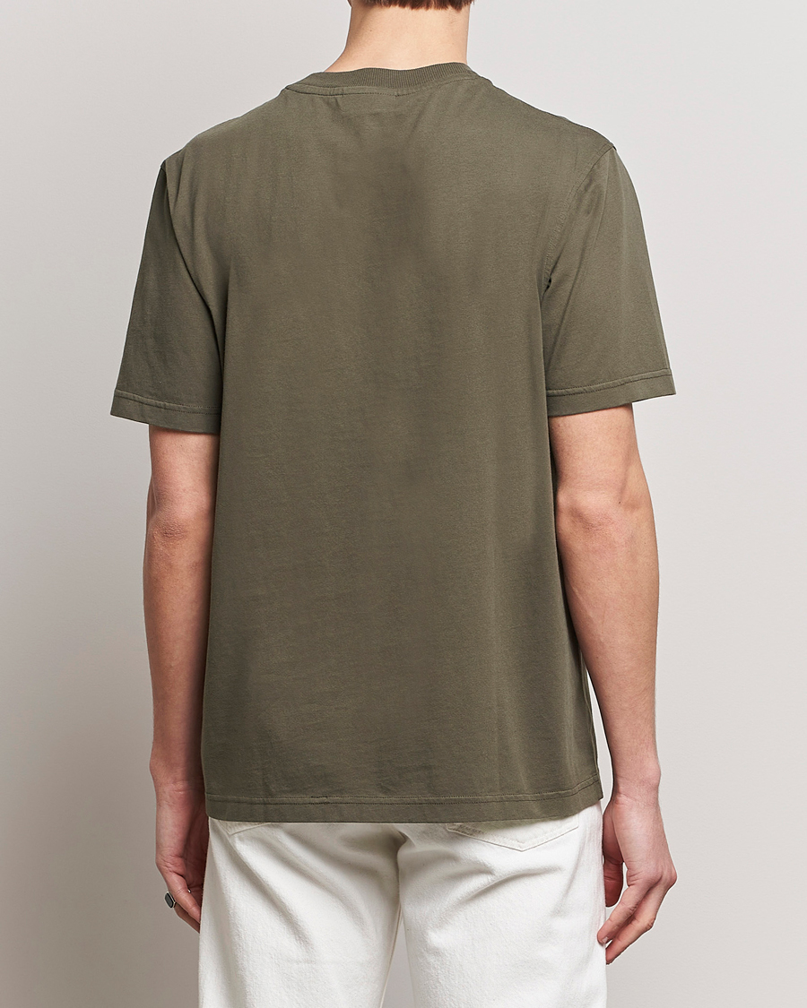 Men | T-Shirts | NN07 | Adam Pima Crew Neck T-Shirt Capers Green