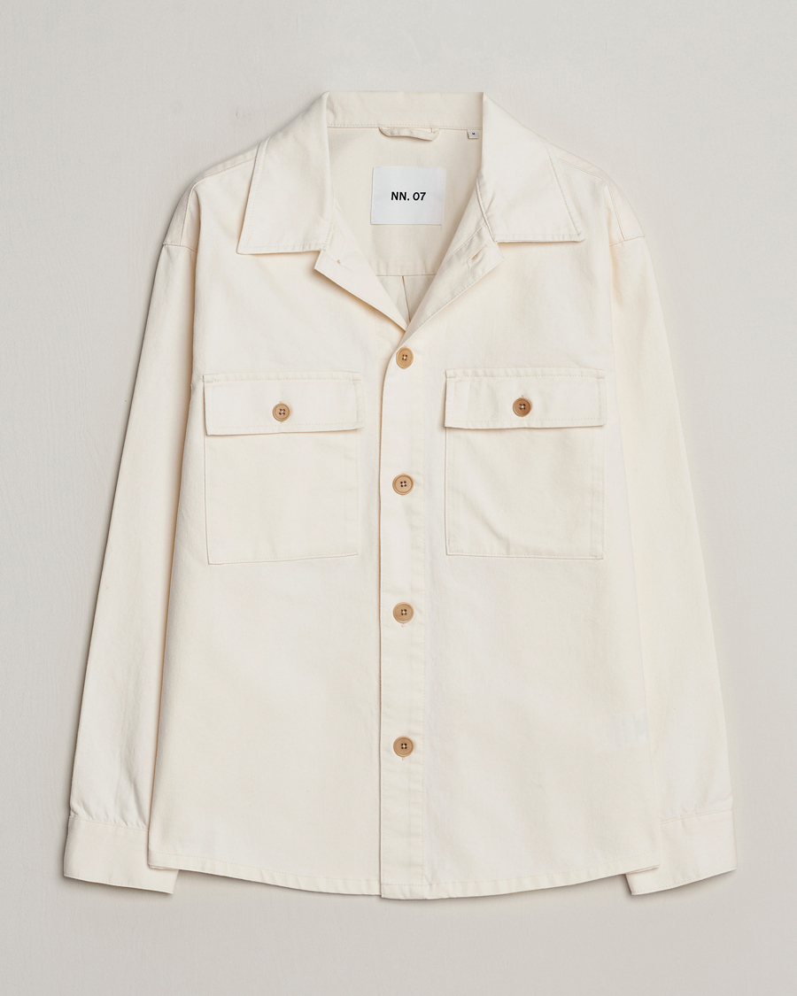 Men | Coats & Jackets | NN07 | Roger Workwear Jacket Off White
