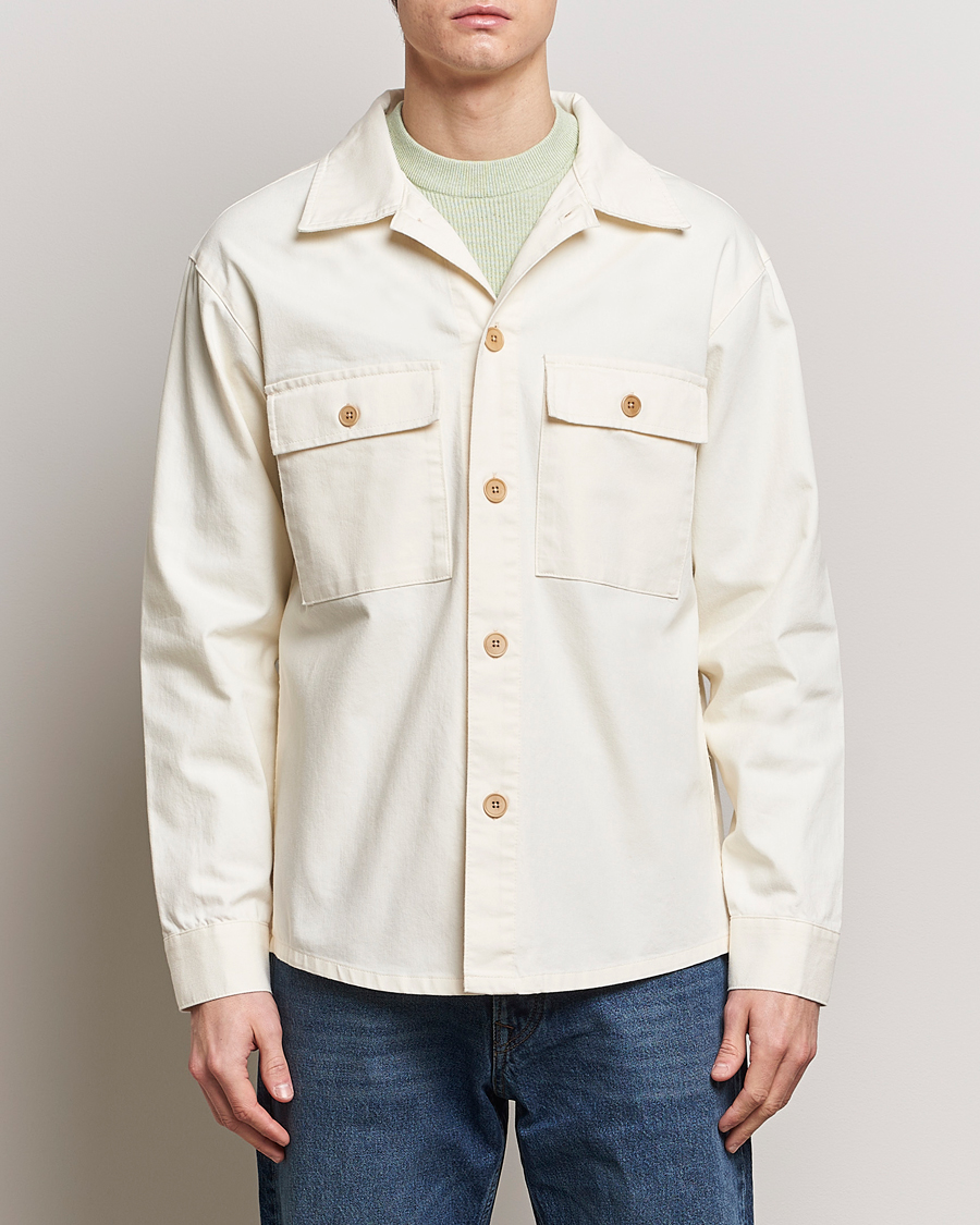 Men | Coats & Jackets | NN07 | Roger Workwear Jacket Off White