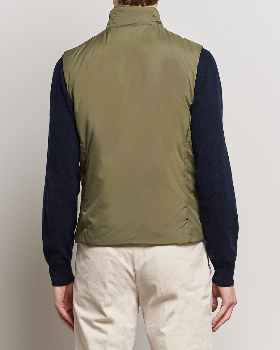 Men | Coats & Jackets | MooRER | Senio Padded Vest Green