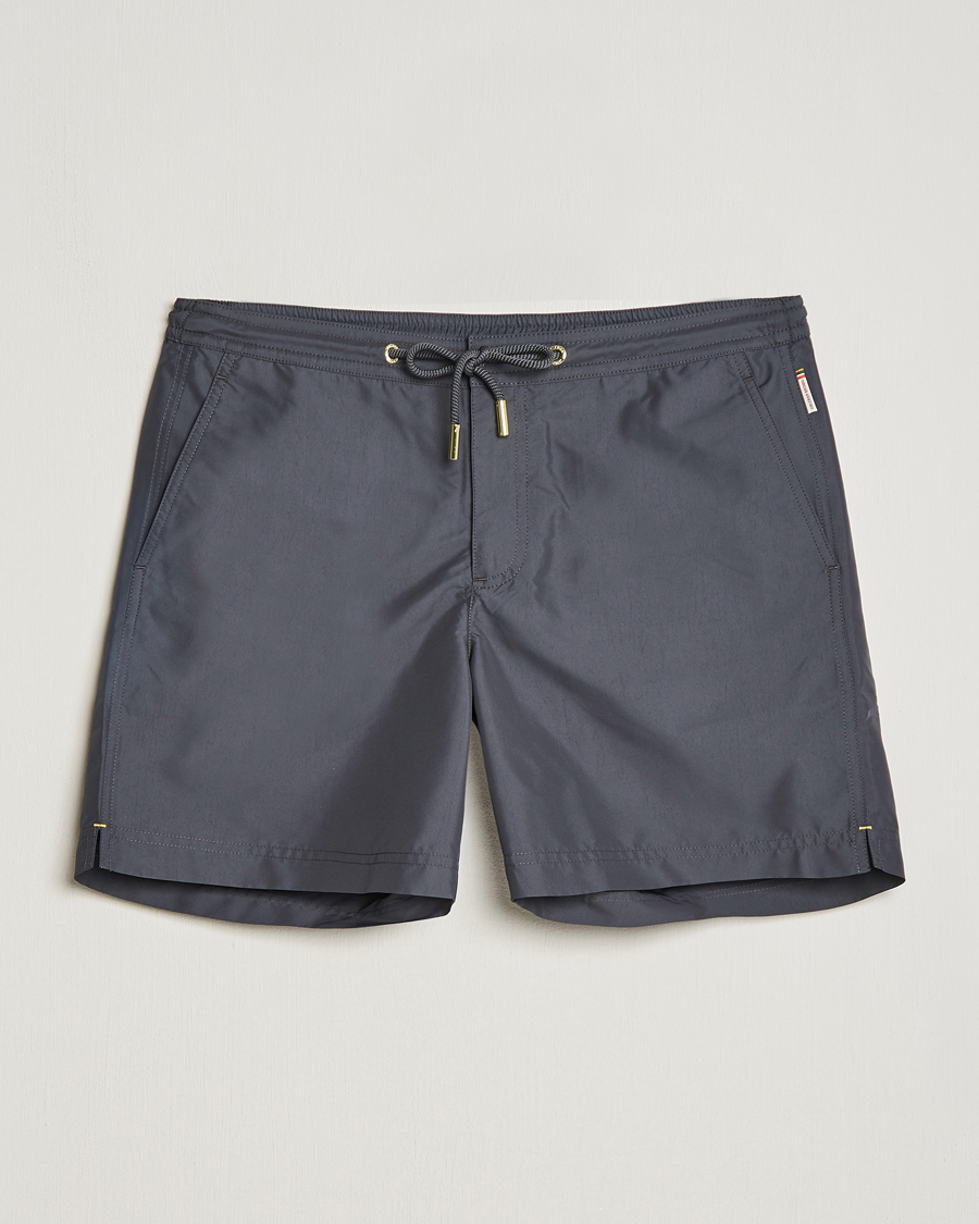 Men | Swimwear | Orlebar Brown | Bulldog Drawcord Swimshorts Piranha Grey