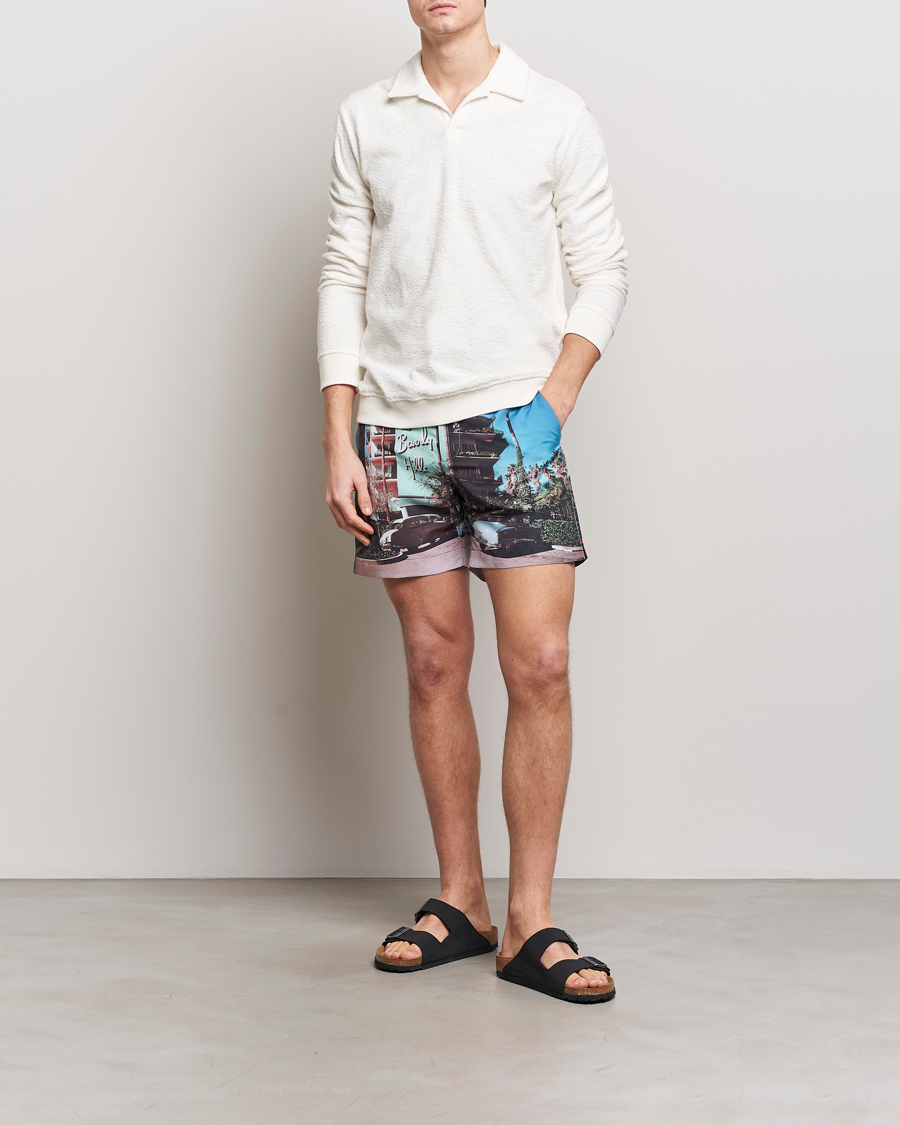 Men | Swimwear | Orlebar Brown | Bulldog Photographic Swimshorts Beverly Hills