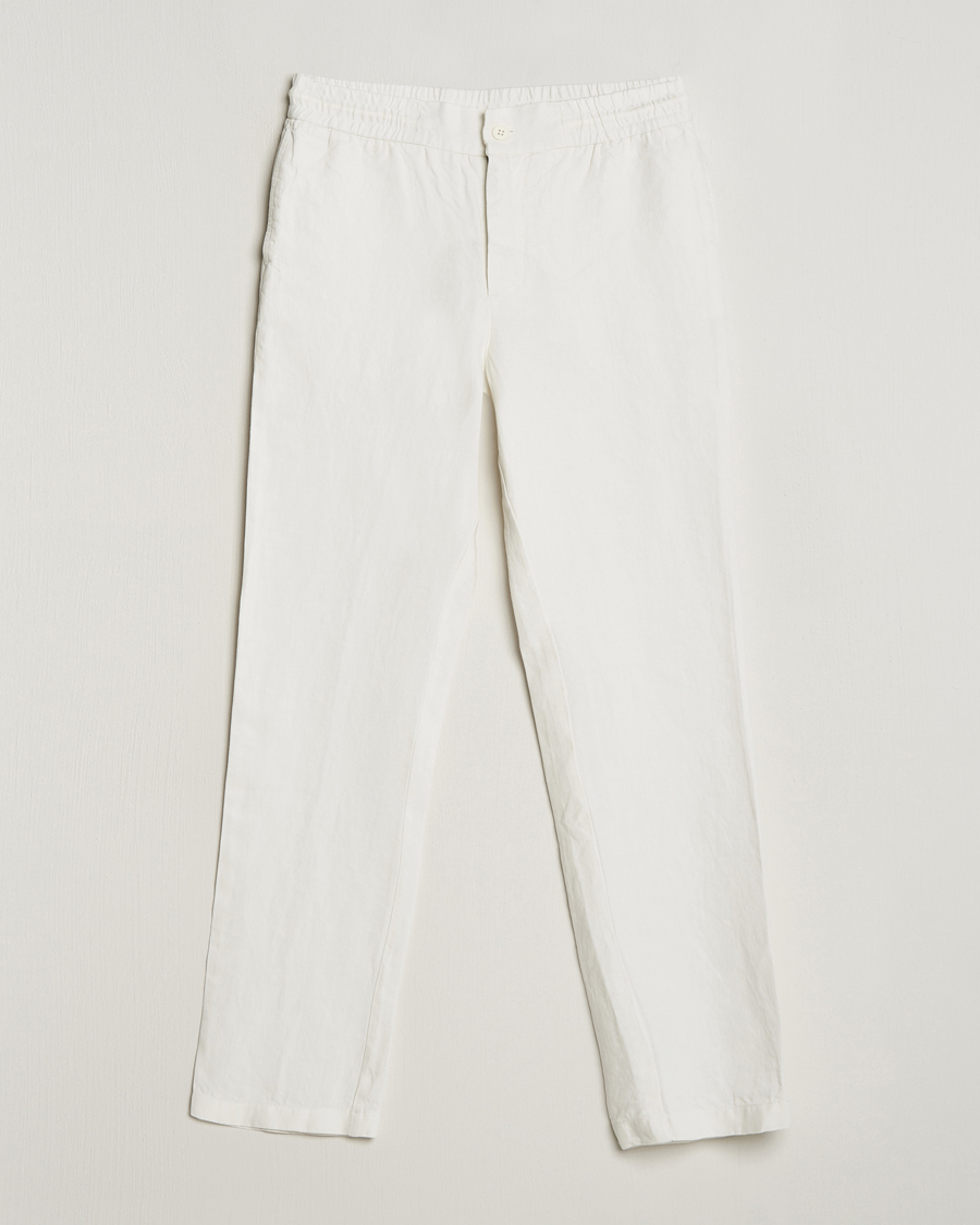 Men | Trousers | Orlebar Brown | Cornell Linen Trousers Sandbar