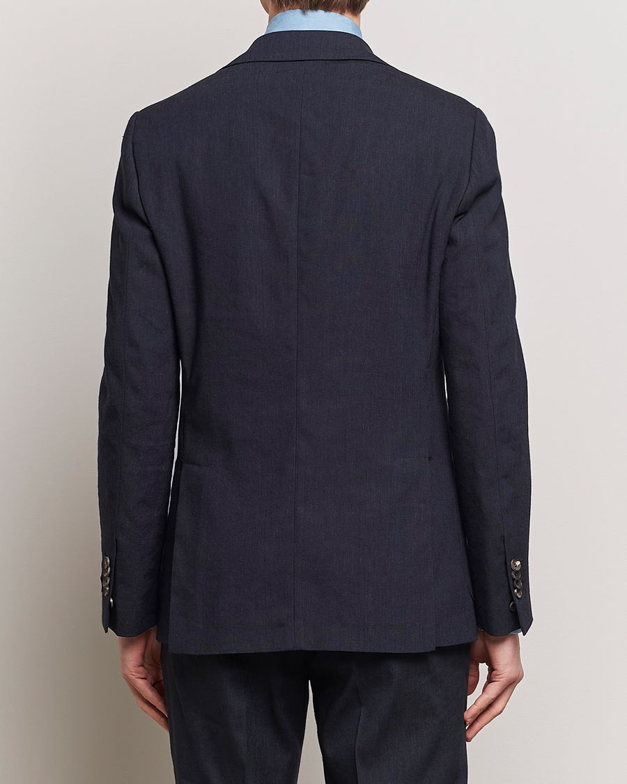 Men | Blazers | Morris Heritage | Summer Linen Blazer Navy