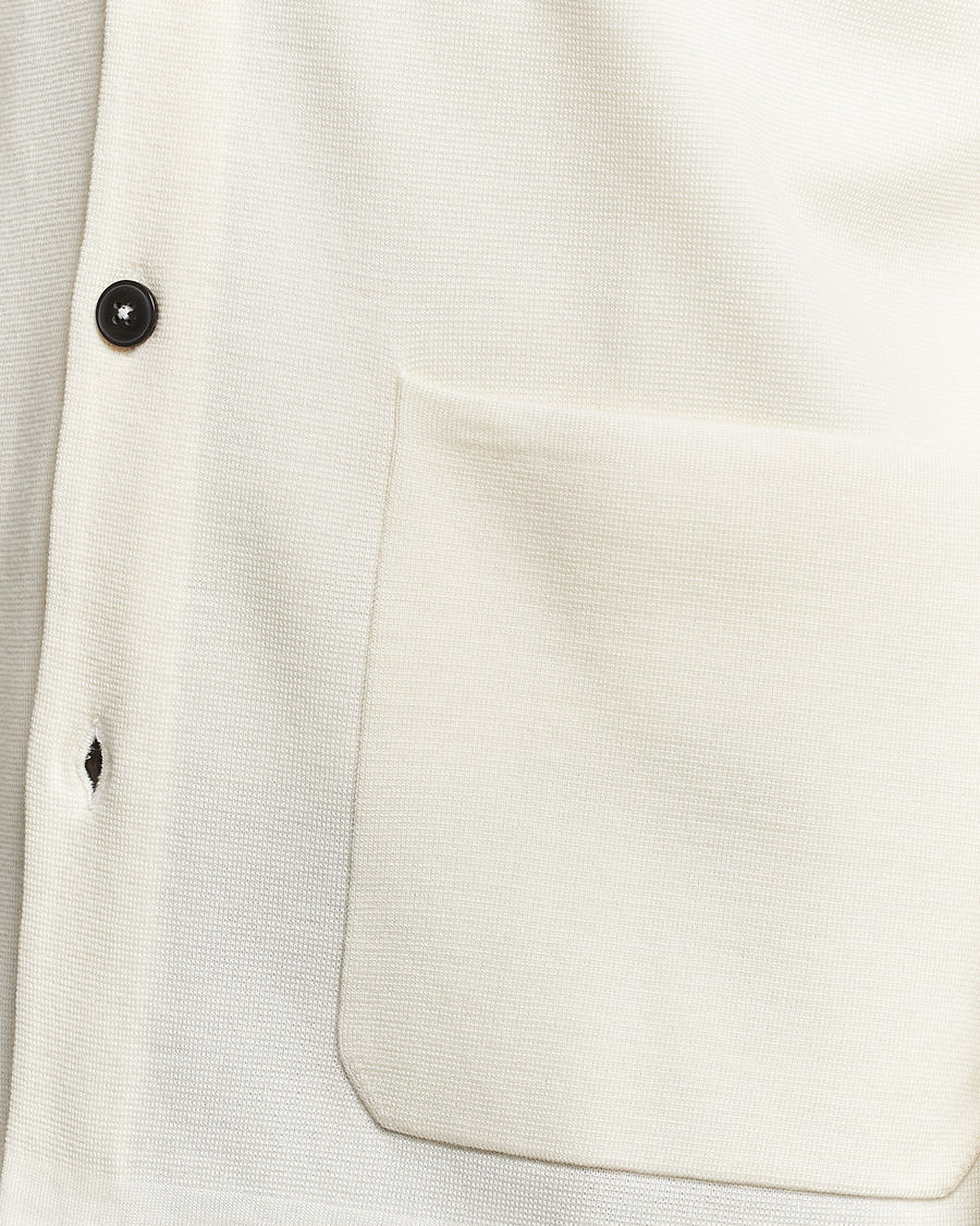 Men | Sweaters & Knitwear | Morris Heritage | Craig Merino Dress Cardigan White