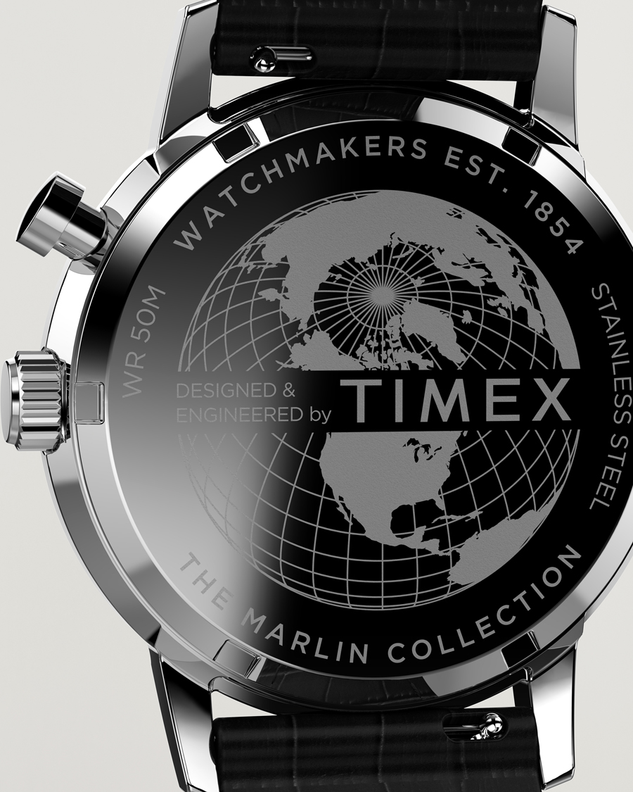 Men | Timex Marlin Moon Phase Quartz 40mm Blue Dial | Timex | Marlin Moon Phase Quartz 40mm Blue Dial