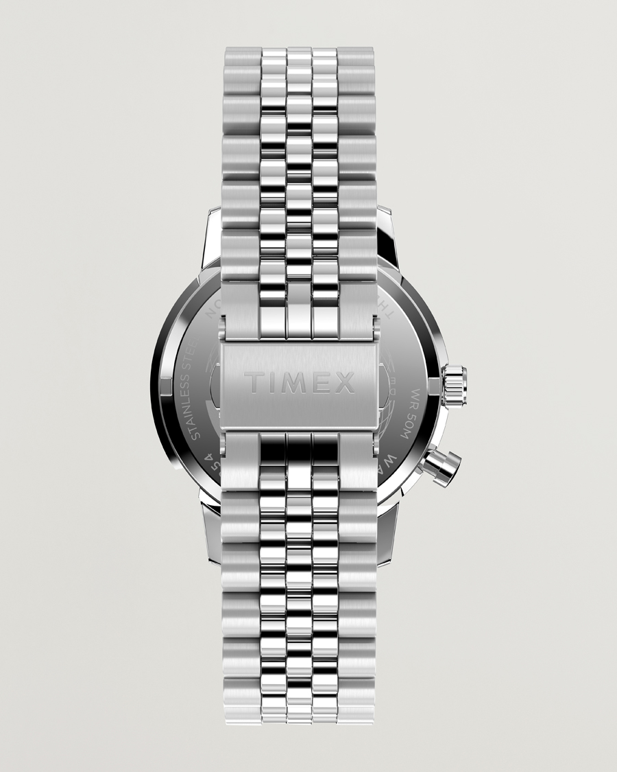 Men | Timex Marlin Moon Phase Quartz Steel 40mm Blue Dial | Timex | Marlin Moon Phase Quartz Steel 40mm Blue Dial