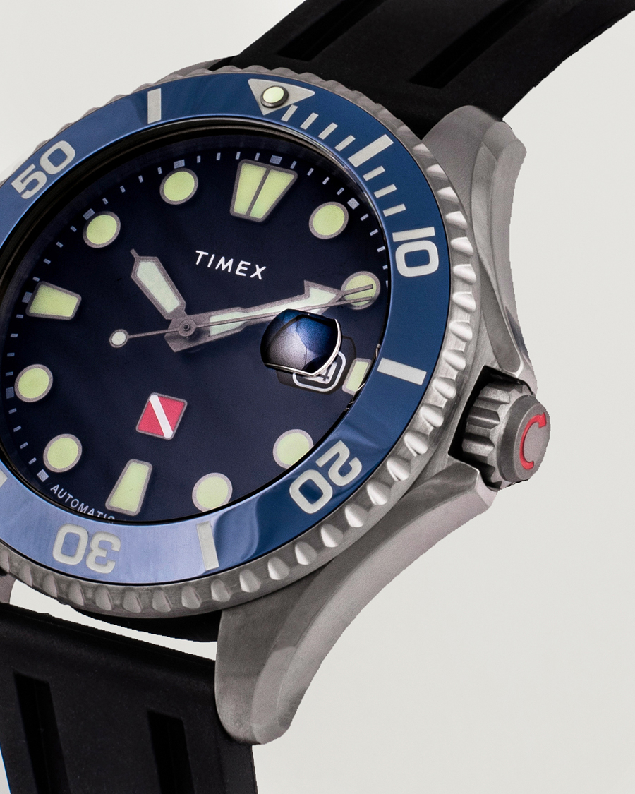 Men | Timex Deep Water Tiburón Automatic 44mm Black Dial | Timex | Deep Water Tiburón Automatic 44mm Black Dial
