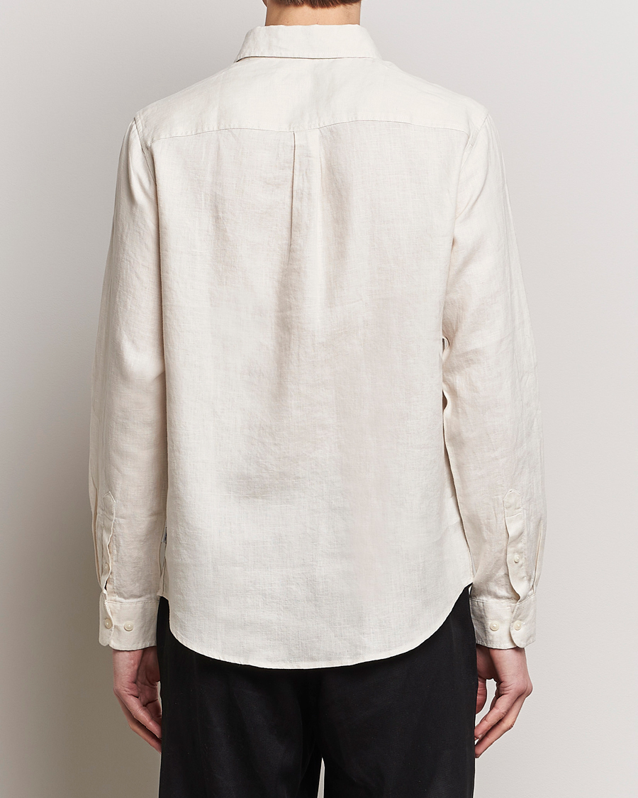Men | Shirts | LES DEUX | Kristian Linen Button Down Shirt Ivory