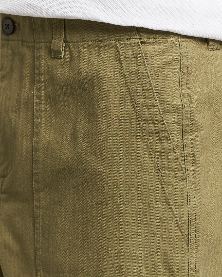 Men | Trousers | LES DEUX | Lester Fatigue Pants Surplus Green