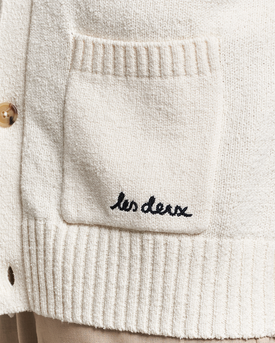 Men | Sweaters & Knitwear | LES DEUX | Brad Cardigan Vest Ivory