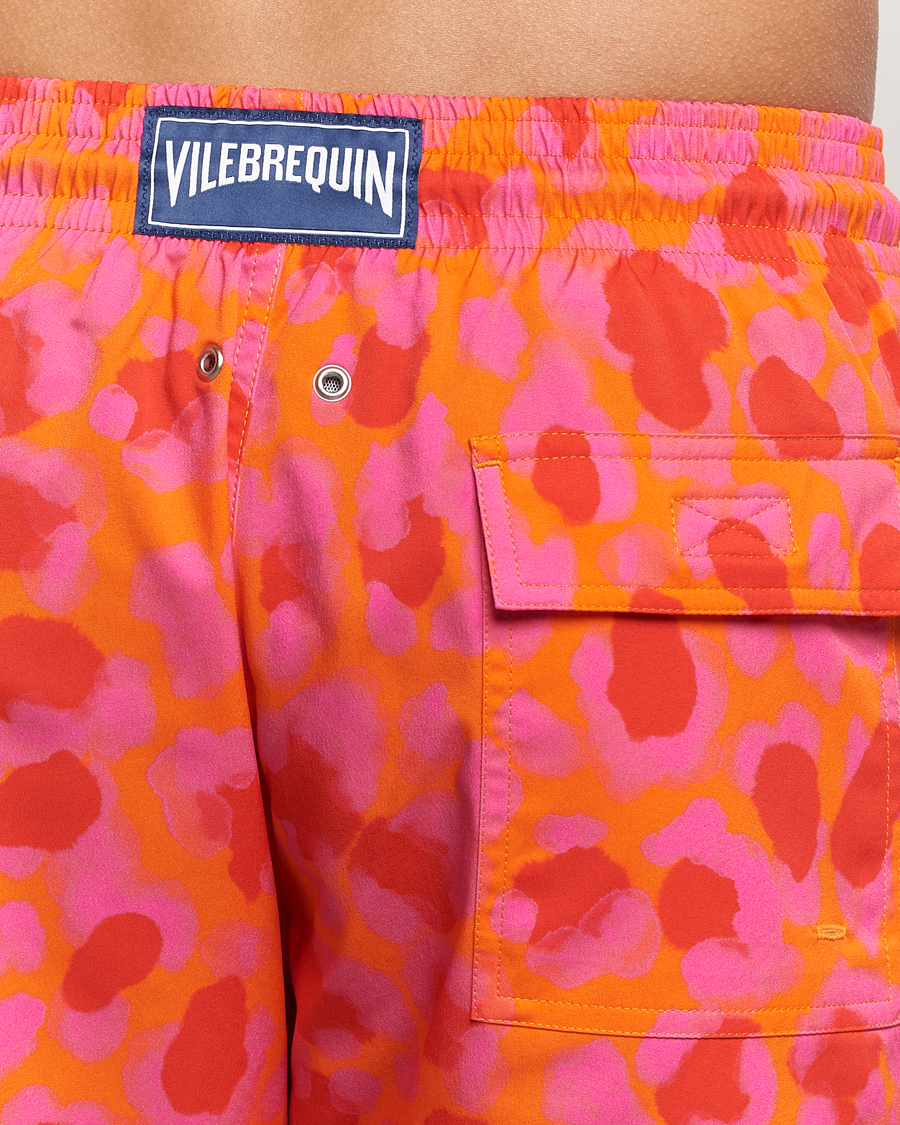 Men | Vilebrequin Moorise Printed Swimshorts Abricot | Vilebrequin | Moorise Printed Swimshorts Abricot