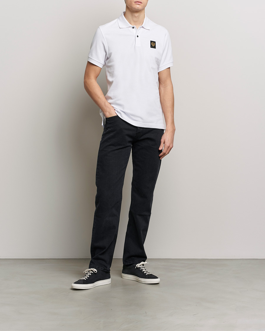 Men | Polo Shirts | Belstaff | Signature Polo White