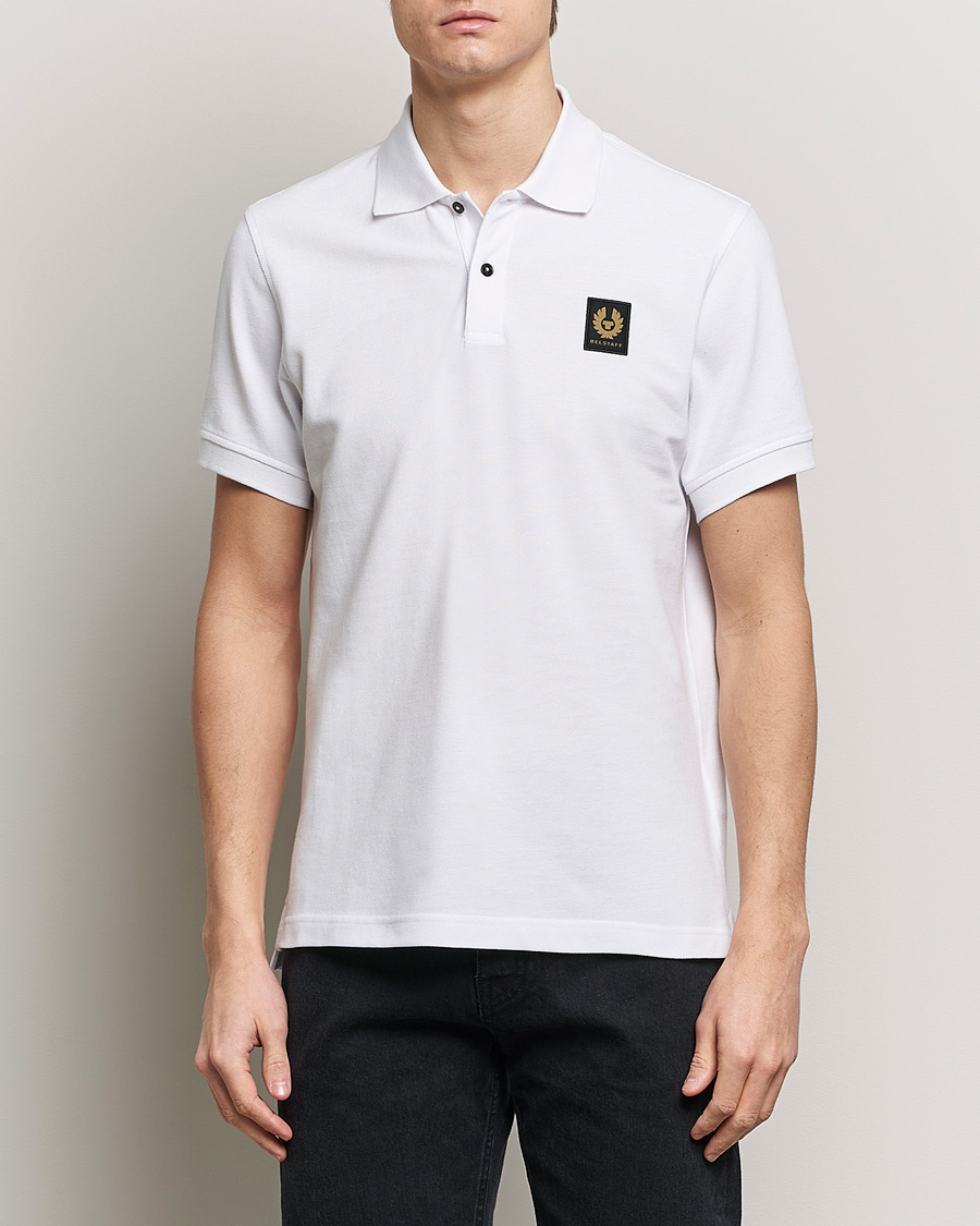Men | Polo Shirts | Belstaff | Signature Polo White