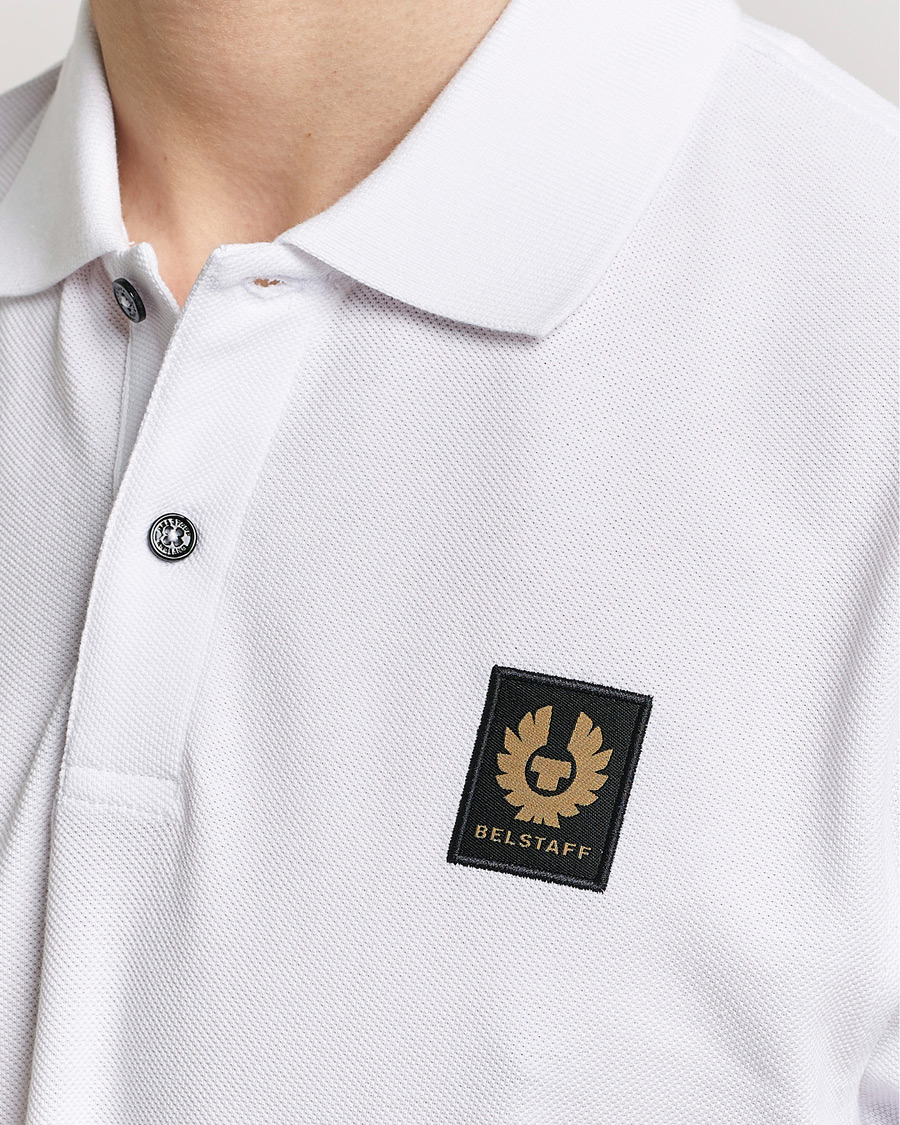 Men | Polo Shirts | Belstaff | Signature Polo White