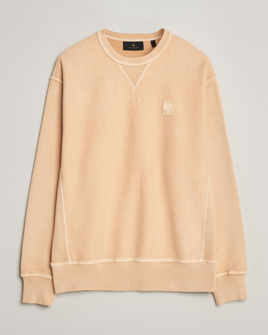 Men | Sweaters & Knitwear | Belstaff | Outliner Cotton Crew Neck Peach