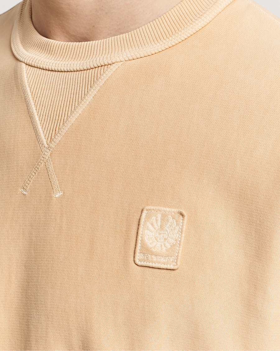 Men | Sweaters & Knitwear | Belstaff | Outliner Cotton Crew Neck Peach