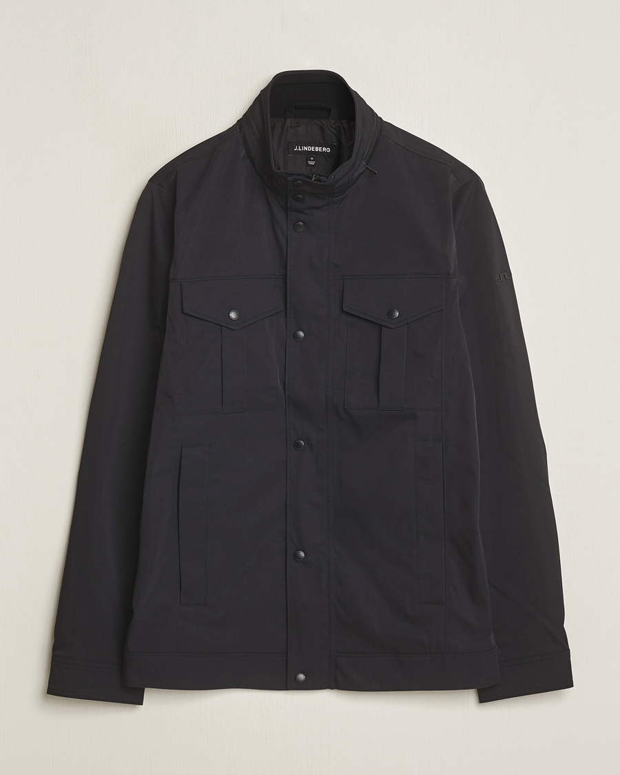 Men | Coats & Jackets | J.Lindeberg | Bailey Field Jacket Black
