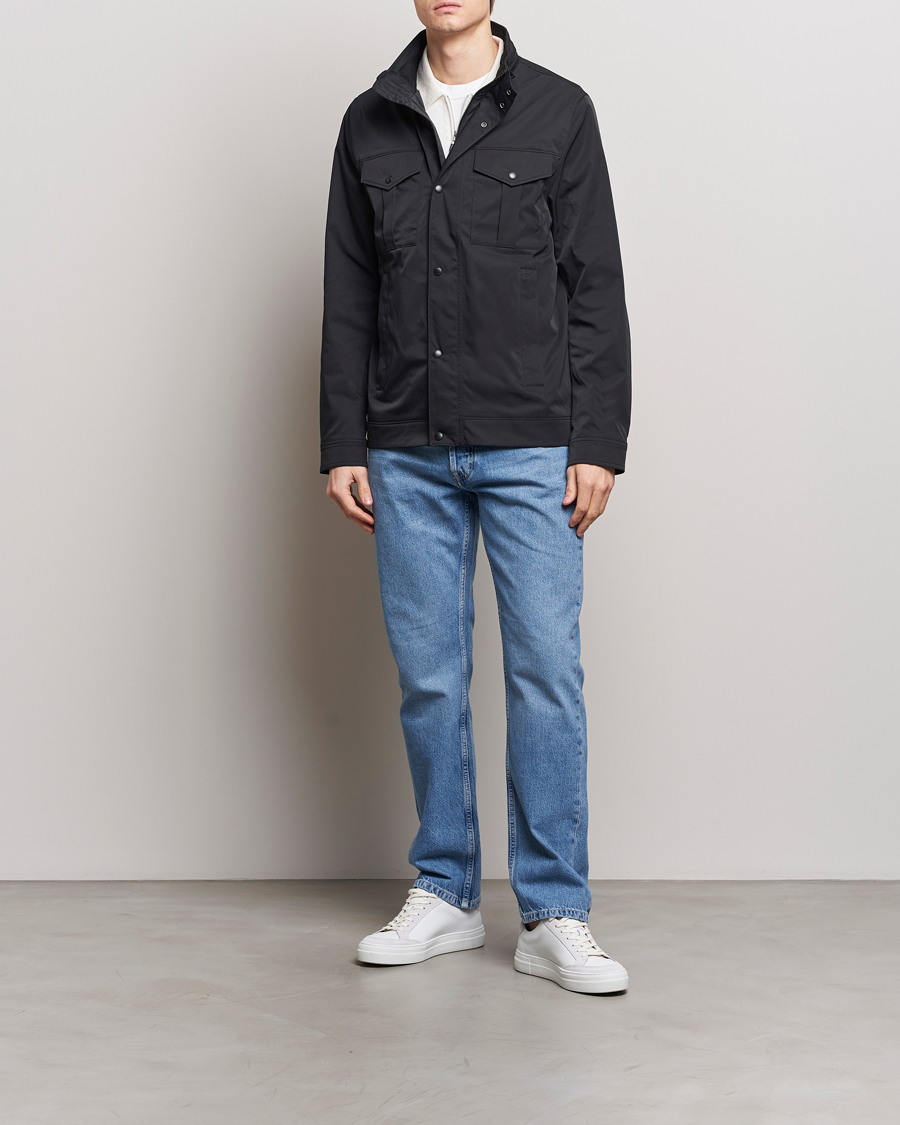 Men | Coats & Jackets | J.Lindeberg | Bailey Field Jacket Black