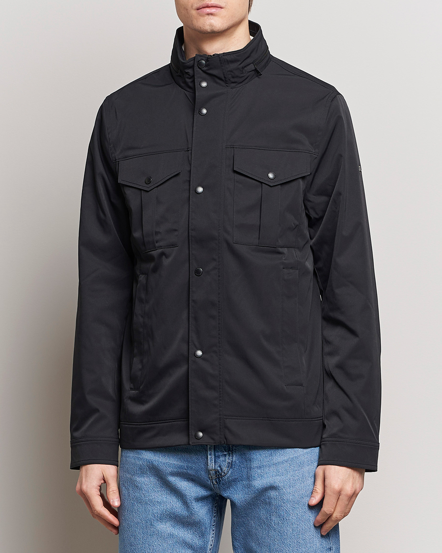 Men | Coats & Jackets | J.Lindeberg | Bailey Field Jacket Black