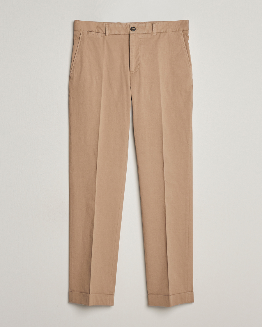 Men | Trousers | J.Lindeberg | Lois Garment Dye Pants Batique Khaki