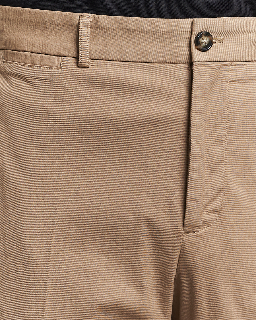 Men | Trousers | J.Lindeberg | Lois Garment Dye Pants Batique Khaki