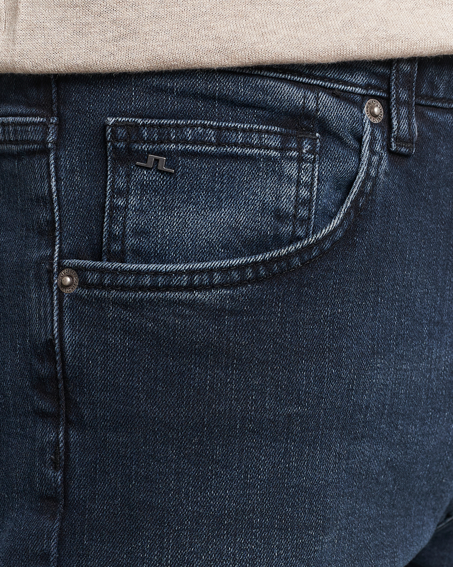 Men | Jeans | J.Lindeberg | Jay Active Blueblack Jeans Dark Blue