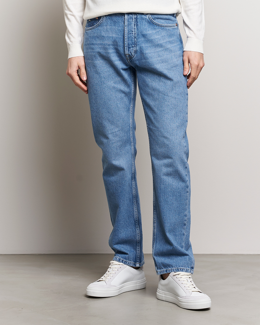 Men | Jeans | J.Lindeberg | Cody Washed Regular Jeans Light Blue