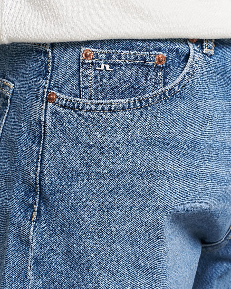 Men | Jeans | J.Lindeberg | Cody Washed Regular Jeans Light Blue