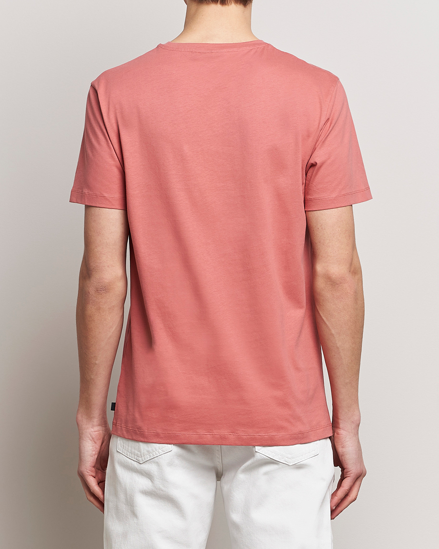 Men | T-Shirts | J.Lindeberg | Sid Basic T-Shirt Dusty Cedar