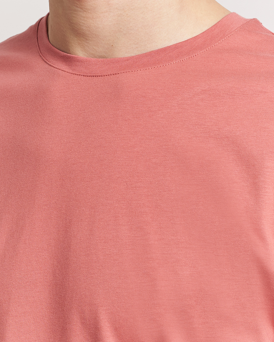 Men | T-Shirts | J.Lindeberg | Sid Basic T-Shirt Dusty Cedar