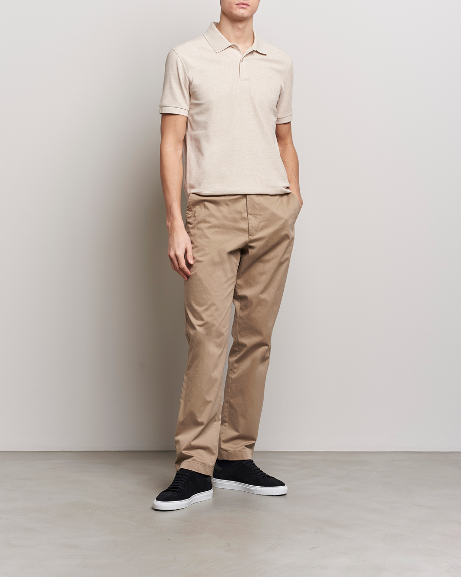 Men | Polo Shirts | J.Lindeberg | Troy Polo Shirt Moonbeam