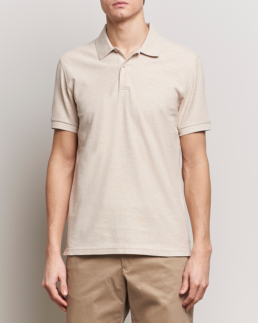 Men | Polo Shirts | J.Lindeberg | Troy Polo Shirt Moonbeam