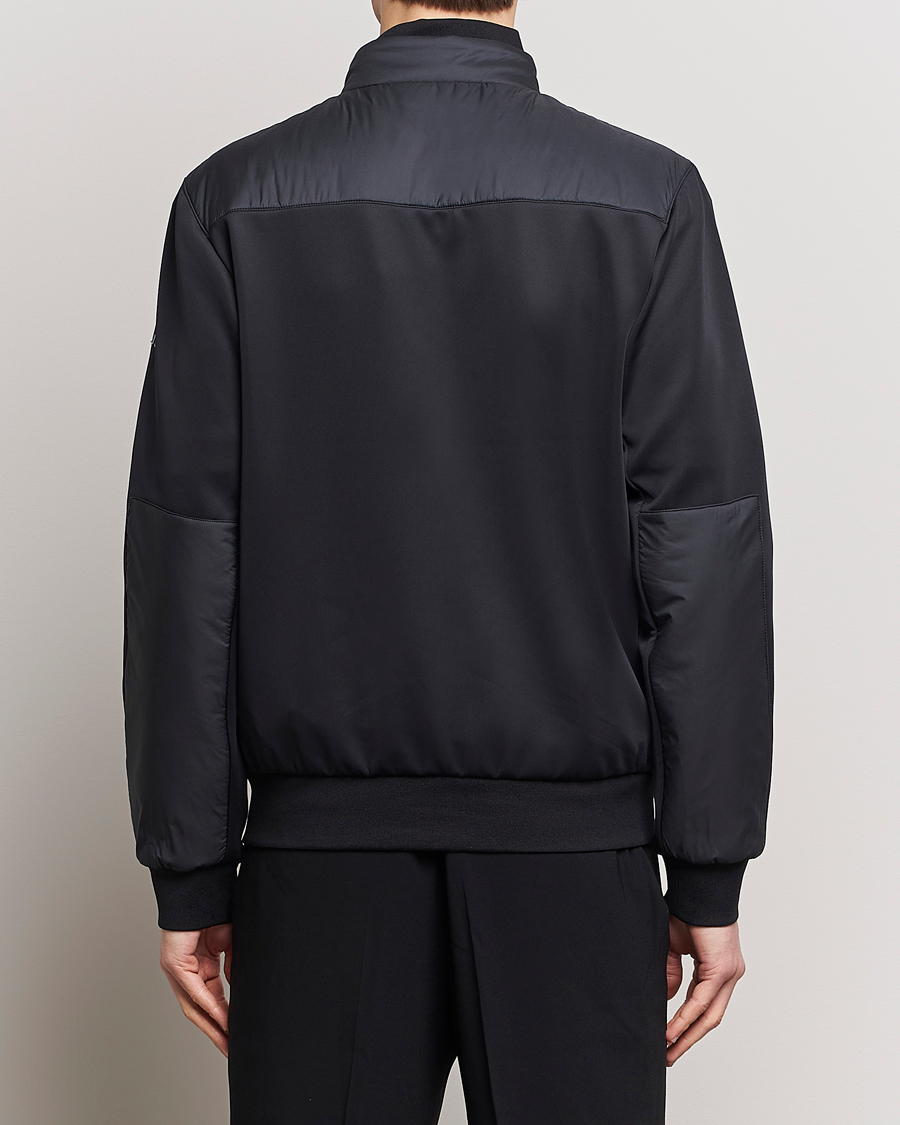 Men | Sweaters & Knitwear | J.Lindeberg | Dovid Hybrid Jacket Black