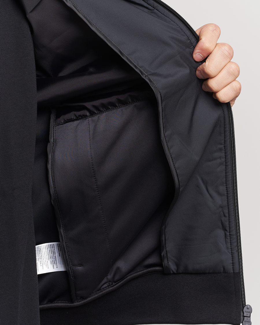Men | Sweaters & Knitwear | J.Lindeberg | Dovid Hybrid Jacket Black