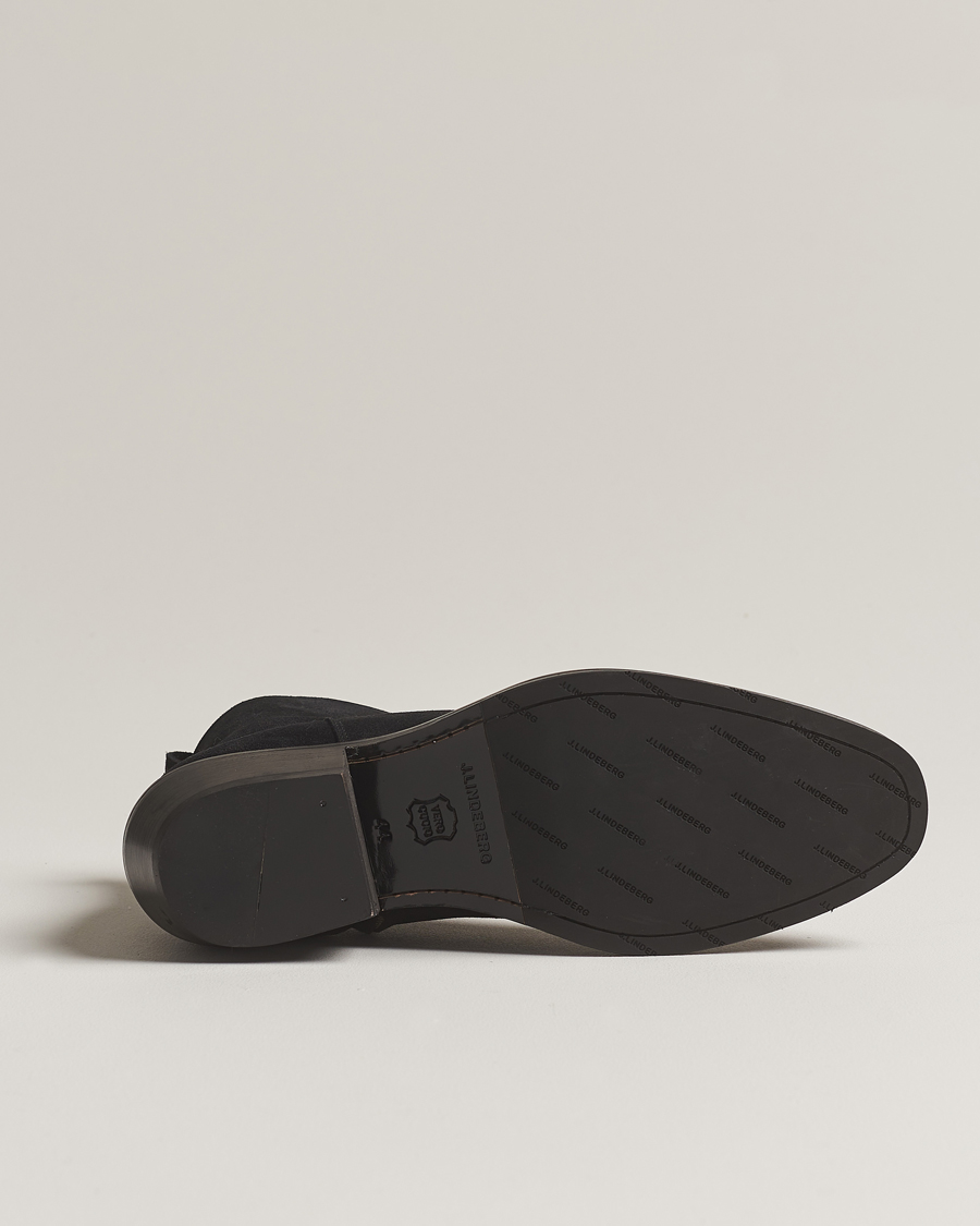 Men | J.Lindeberg Wyatt Suede Boots Black | J.Lindeberg | Wyatt Suede Boots Black