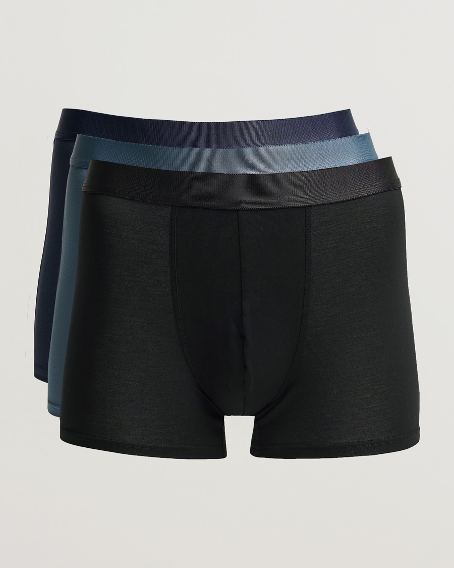 Men | Underwear & Socks | CDLP | 3-Pack Boxer Briefs Black/Navy/Steel