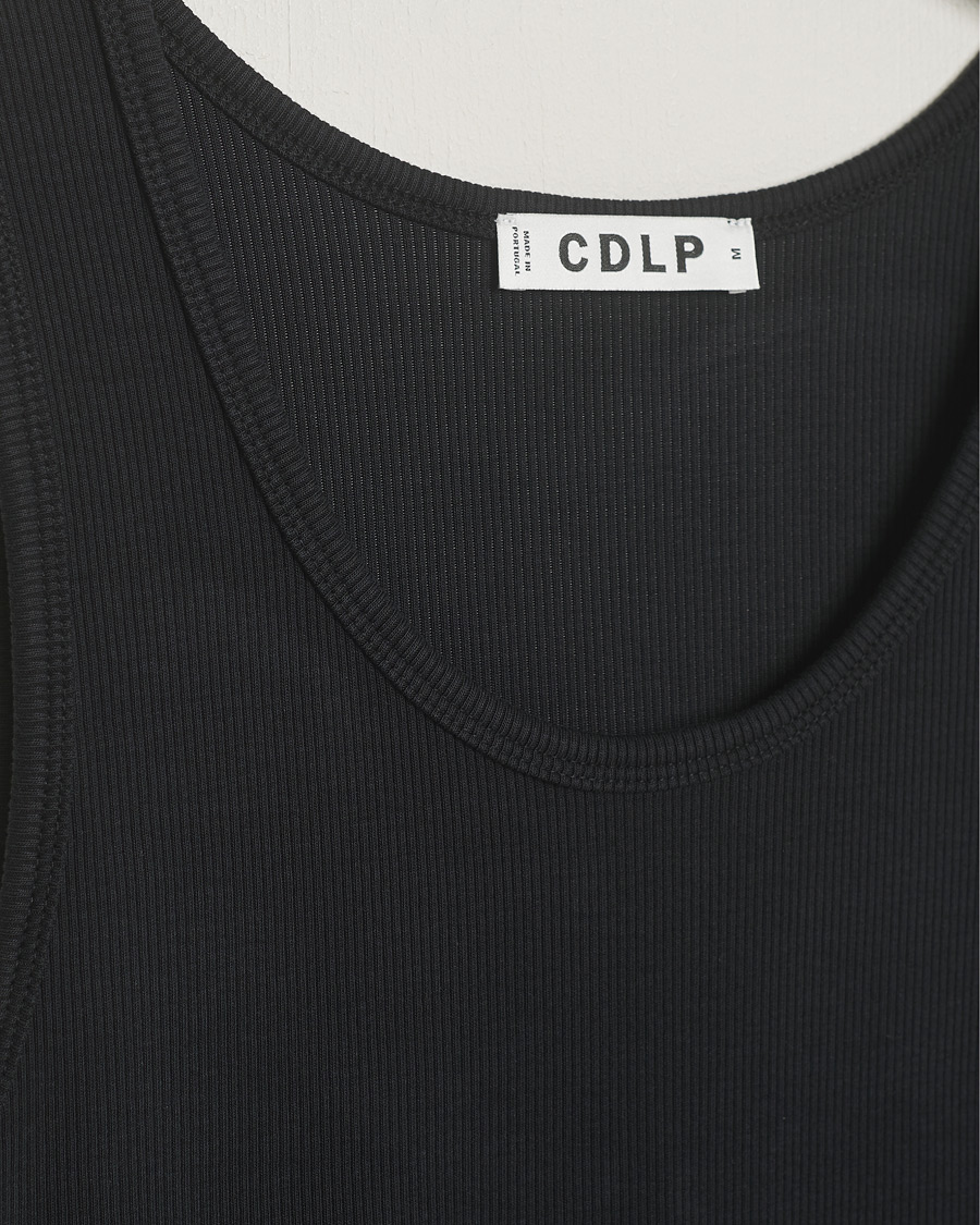 Men | T-Shirts | CDLP | Rib Tank Top Off Black