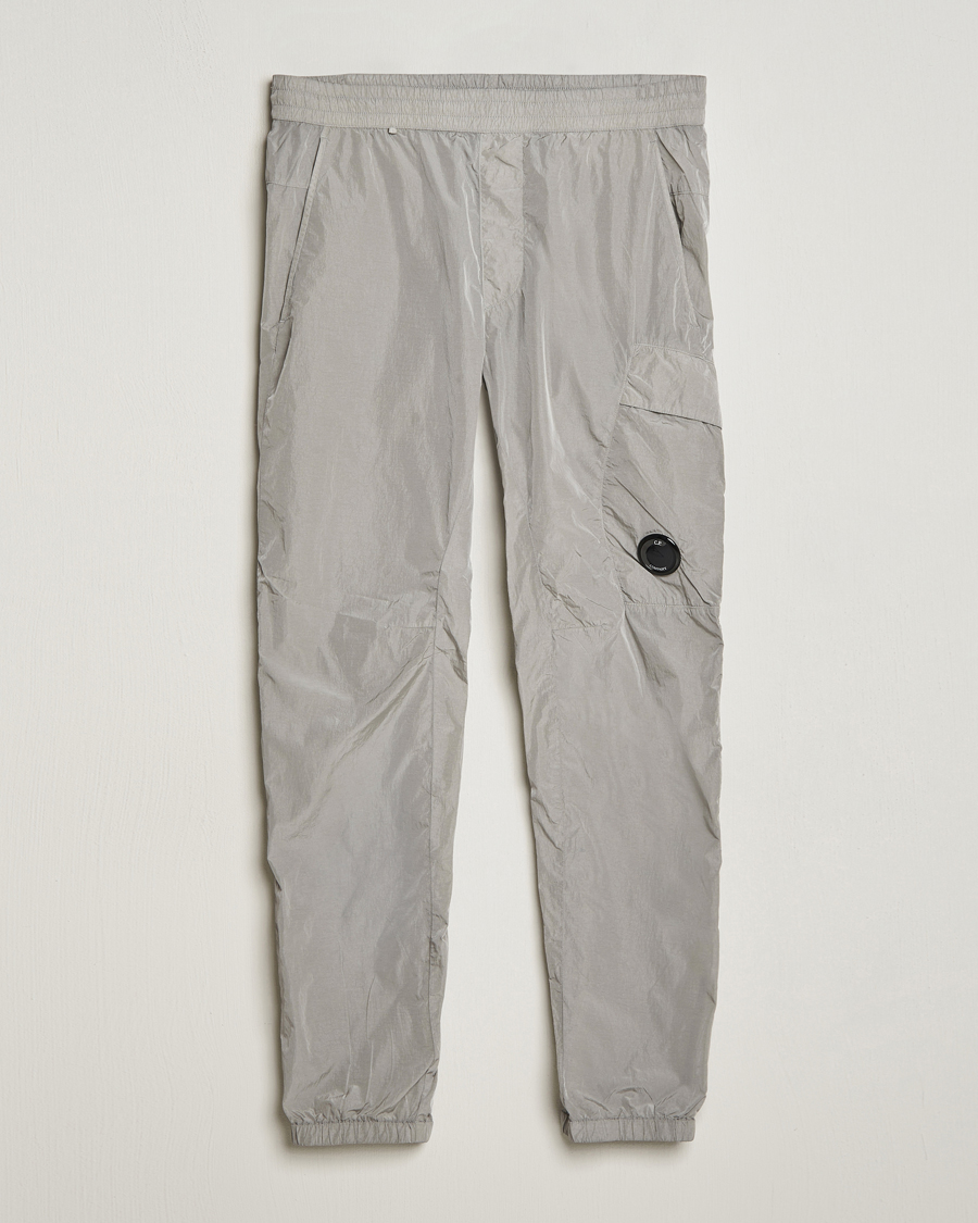 Men | Trousers | C.P. Company | Chrome - R Cargo Lens Trousers Light Grey
