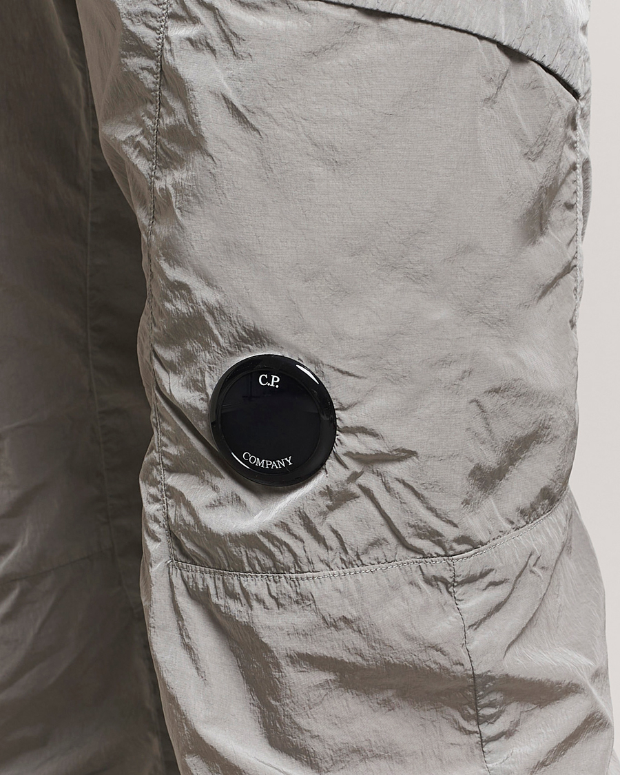 Men | Trousers | C.P. Company | Chrome - R Cargo Lens Trousers Light Grey
