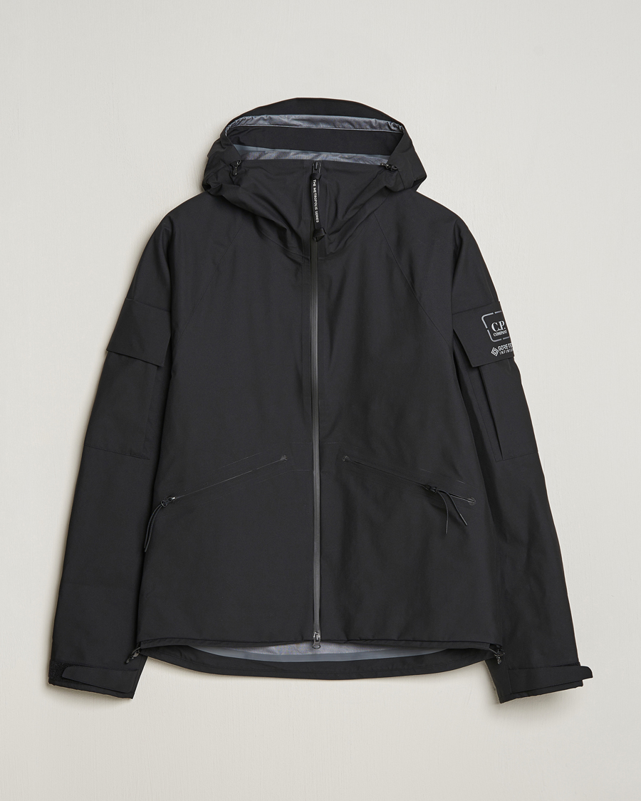 Men | Coats & Jackets | C.P. Company | Metropolis GORE-TEX Nylon Hooded Jacket Black