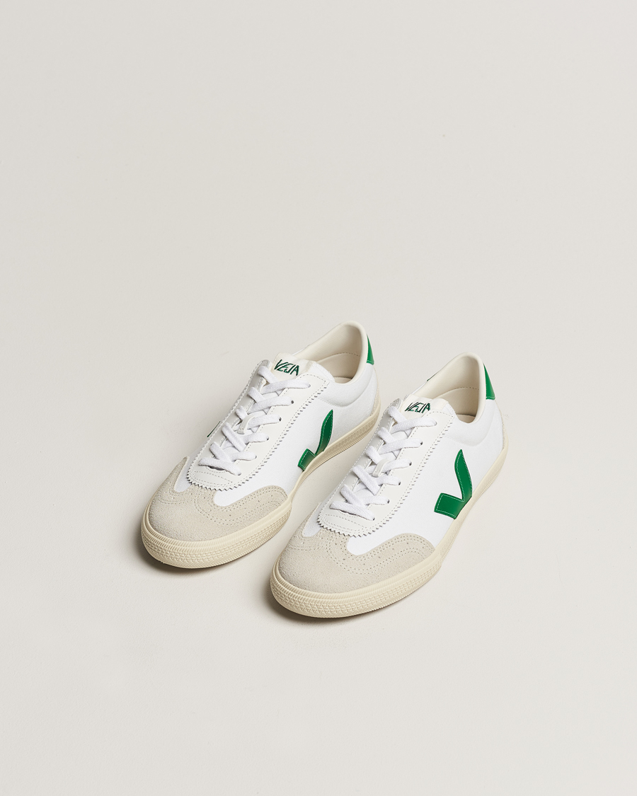 Men | Veja Volley Sneaker White/Emeraude | Veja | Volley Sneaker White/Emeraude