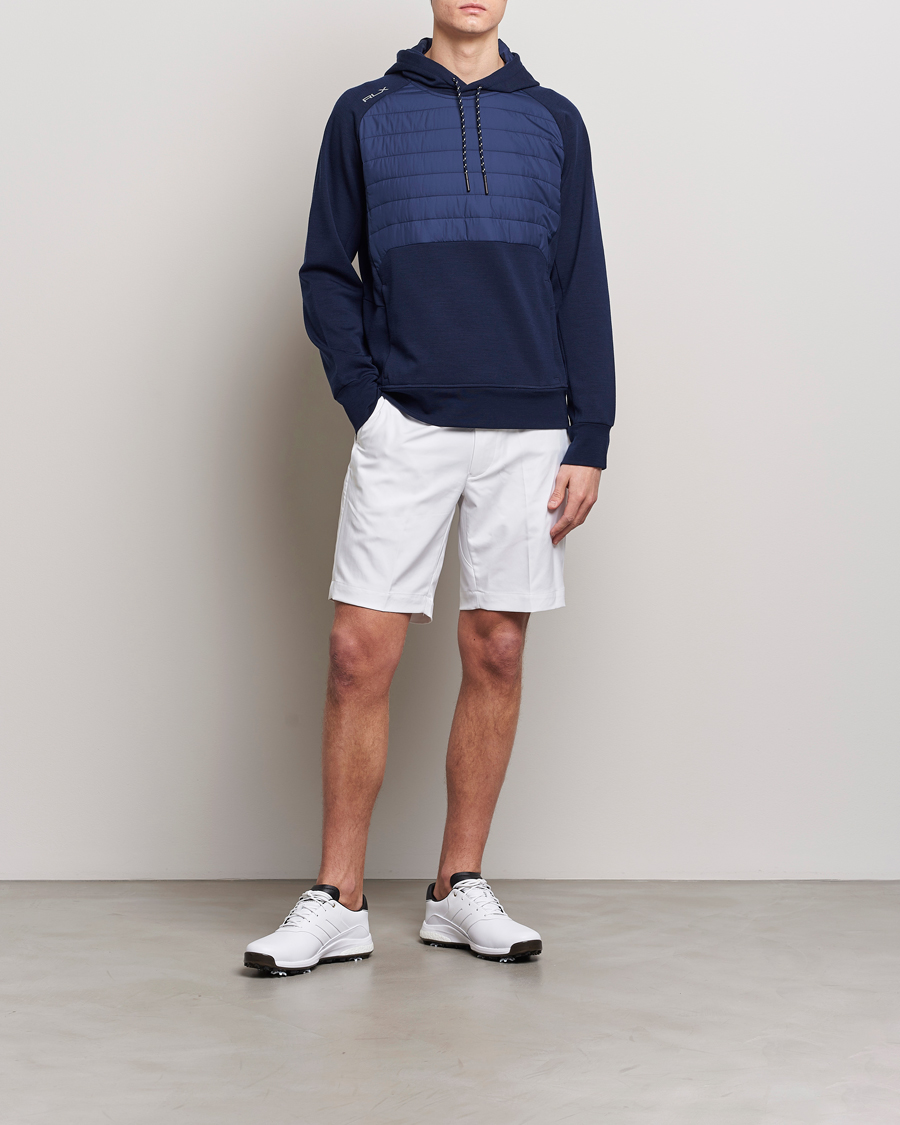 Men | Sweaters & Knitwear | RLX Ralph Lauren | Performance Hybrid Hoodie Refined Navy