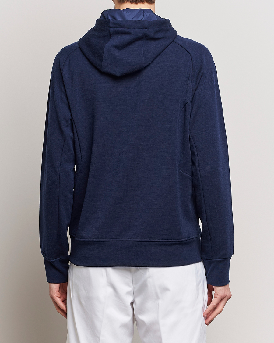 Men | Sweaters & Knitwear | RLX Ralph Lauren | Performance Hybrid Hoodie Refined Navy